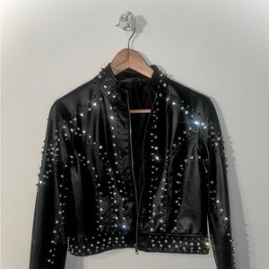 Budding Romance Jacket in Black